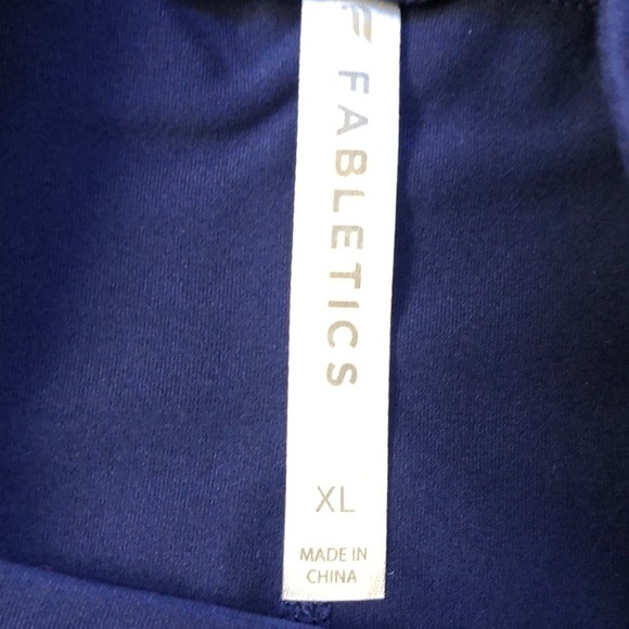Fabletics Phoenix Navy Long Sleeve Activewear. Size XL - Picture 8 of 12